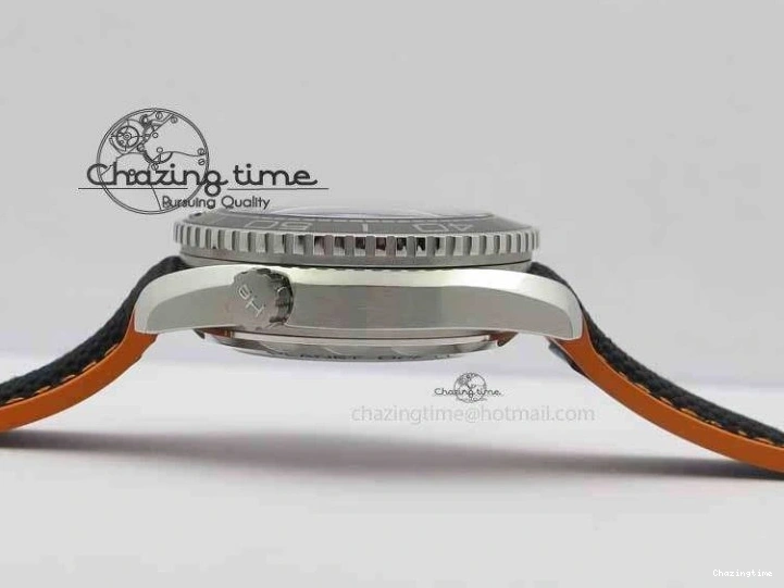 0313 UrbanStyle Planet Ocean 2016 43.5mm SS OM 1:1 Best Edition Gray Dial On Black Nylon Strap A 8168